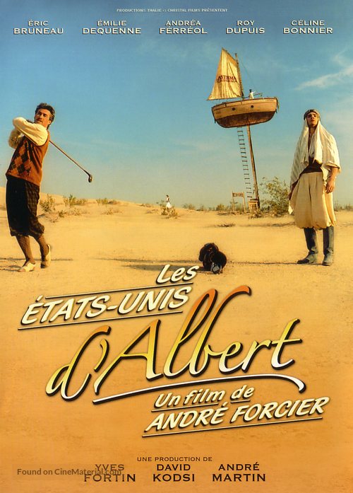 &Eacute;tats-Unis d&#039;Albert, Les - Canadian Movie Poster