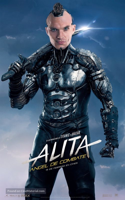 Alita: Battle Angel - Spanish Movie Poster