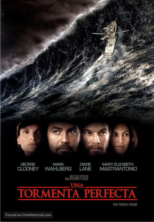 The Perfect Storm - Argentinian DVD movie cover