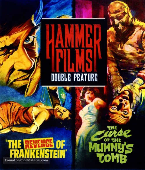 The Revenge of Frankenstein - Blu-Ray movie cover
