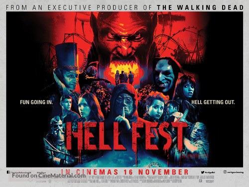 Hell Fest - British Movie Poster