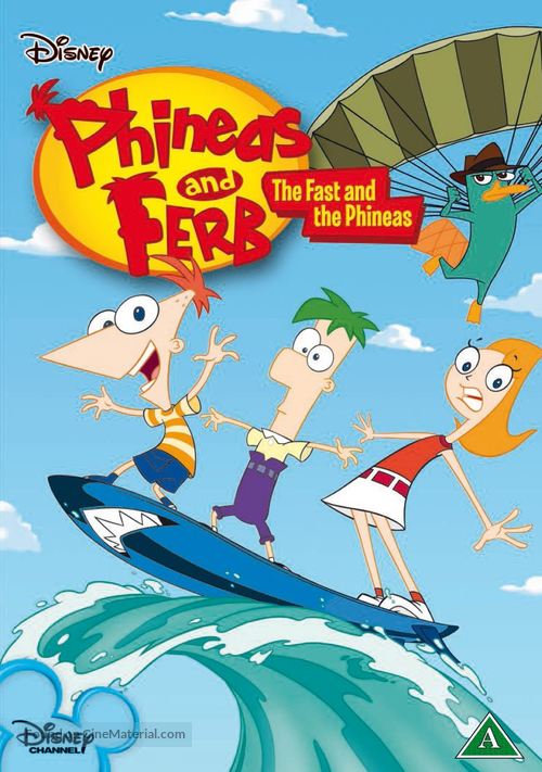 &quot;Phineas and Ferb&quot; - Danish DVD movie cover