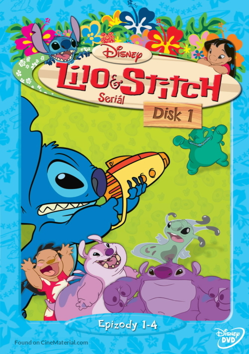 &quot;Lilo &amp; Stitch: The Series&quot; - Czech DVD movie cover