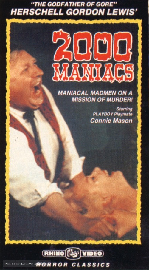 Two Thousand Maniacs! - Movie Cover