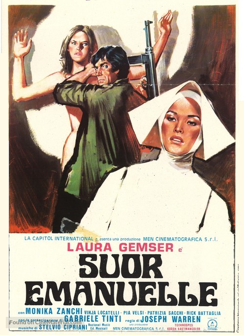 Suor Emanuelle - Italian Movie Poster