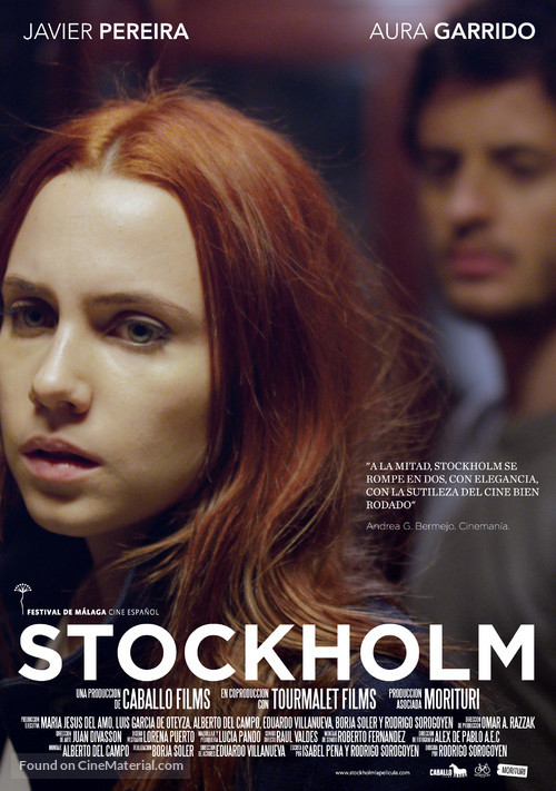 Stockholm - Spanish Movie Poster