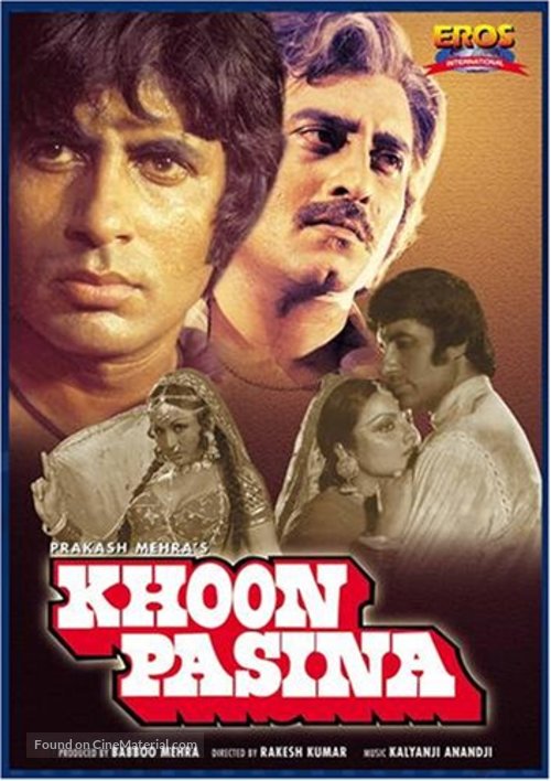 Khoon Pasina - Indian DVD movie cover