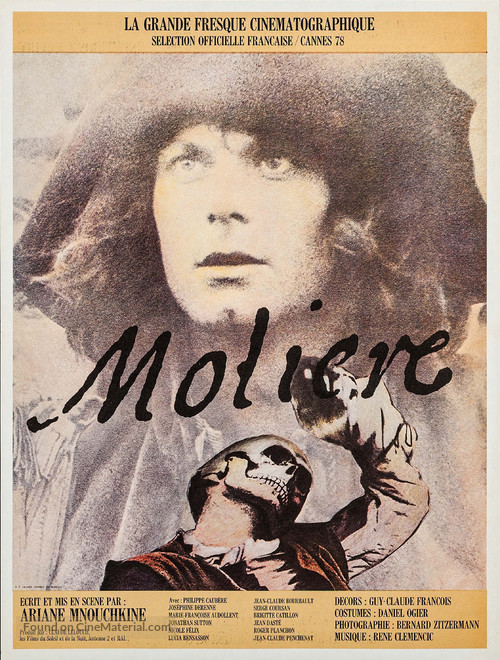 Moli&egrave;re - French Movie Poster