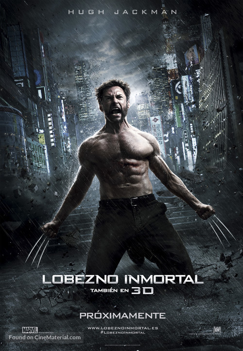 The Wolverine - Spanish Movie Poster