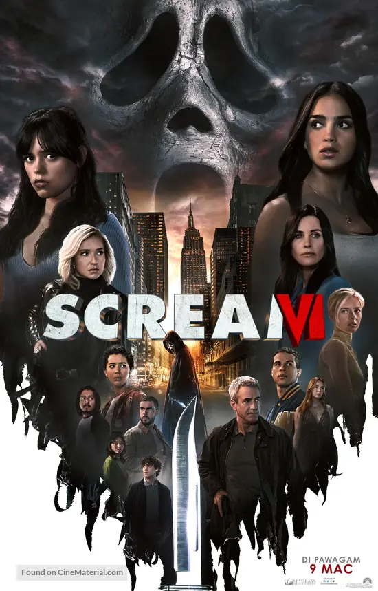 Scream VI - Malaysian Movie Poster