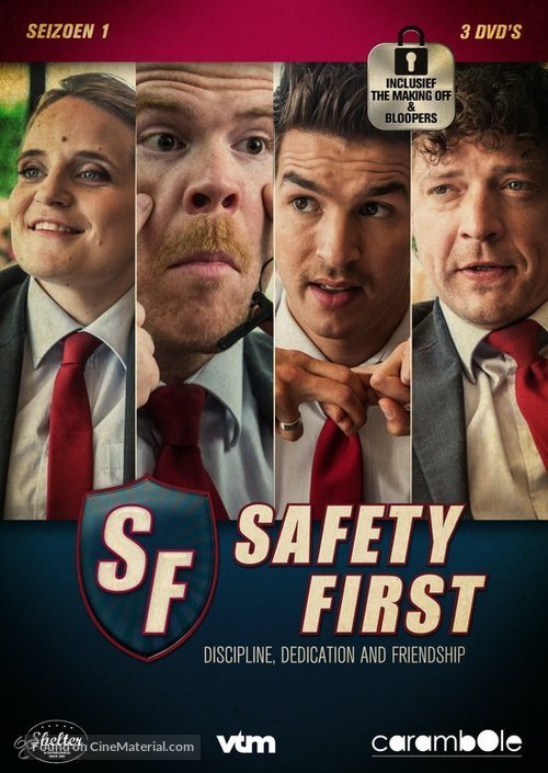 &quot;Safety First&quot; - Belgian DVD movie cover