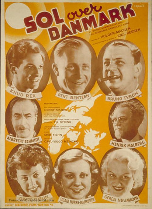 Sol over Danmark - Danish Movie Poster