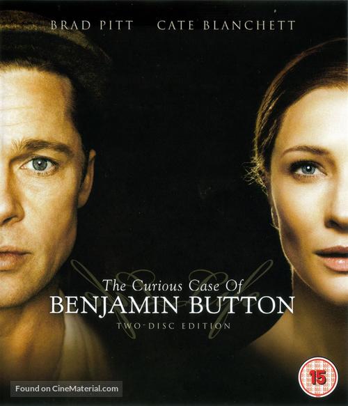 The Curious Case of Benjamin Button - British Blu-Ray movie cover