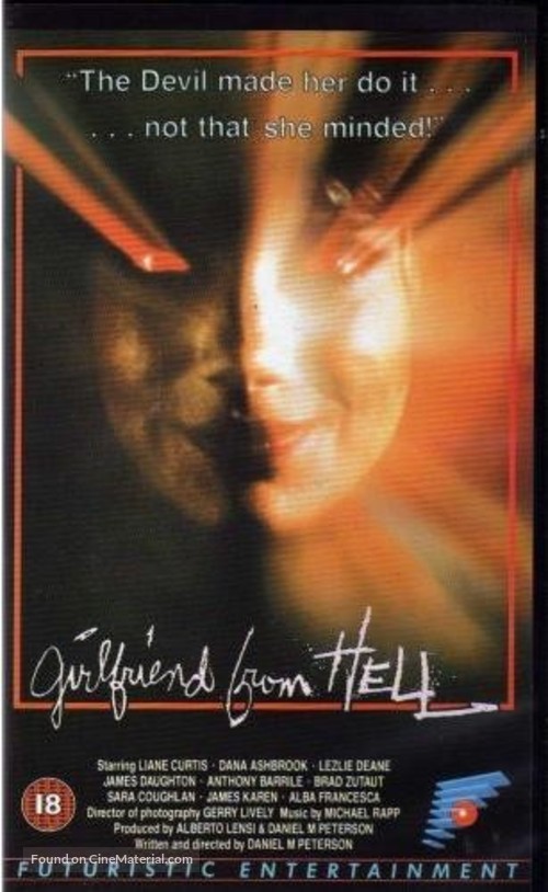 Girlfriend from Hell - British VHS movie cover