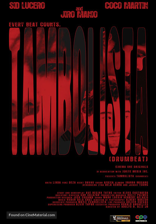 Tambolista - Philippine Movie Poster