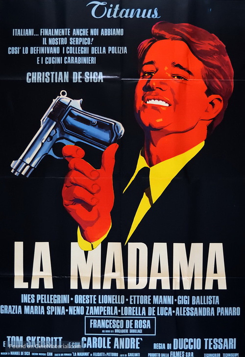 La madama - Italian Movie Poster