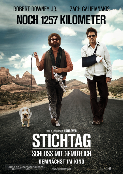 Due Date - German Movie Poster