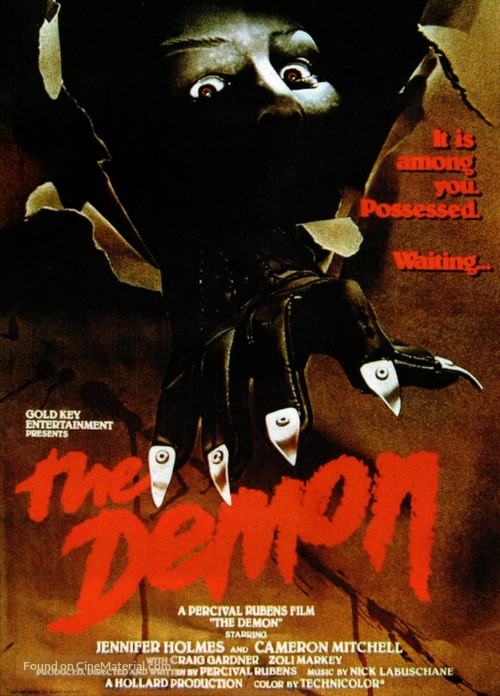 The Demon - South African Movie Poster