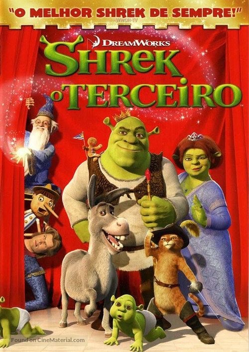 Shrek the Third - Portuguese Movie Cover