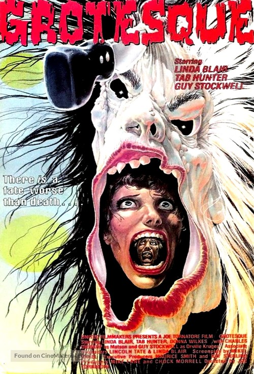 Grotesque - VHS movie cover