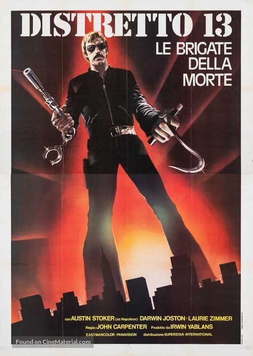 Assault on Precinct 13 - Italian Movie Poster