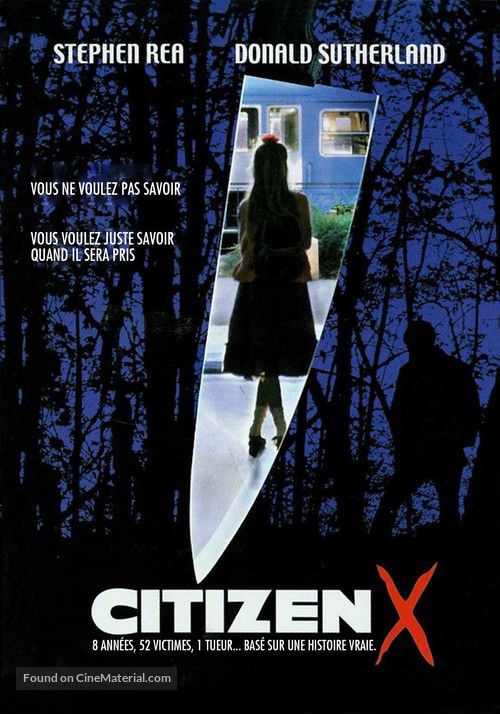 Citizen X - French DVD movie cover