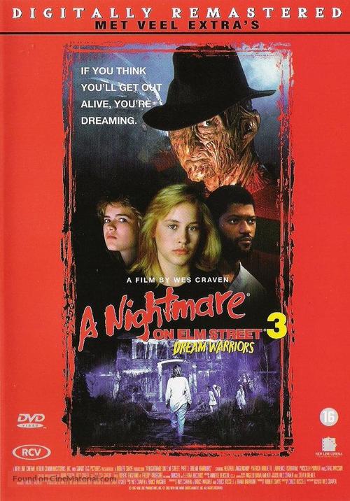 A Nightmare On Elm Street 3: Dream Warriors - Dutch DVD movie cover