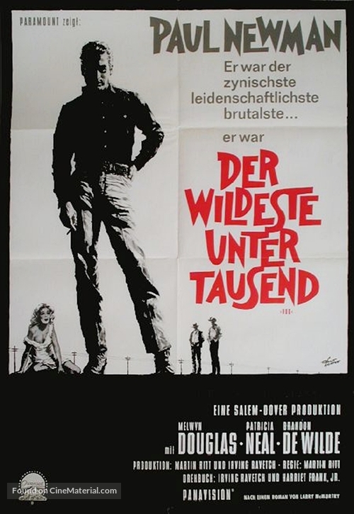 Hud - German Movie Poster