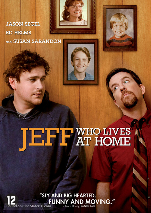 Jeff Who Lives at Home - Dutch DVD movie cover