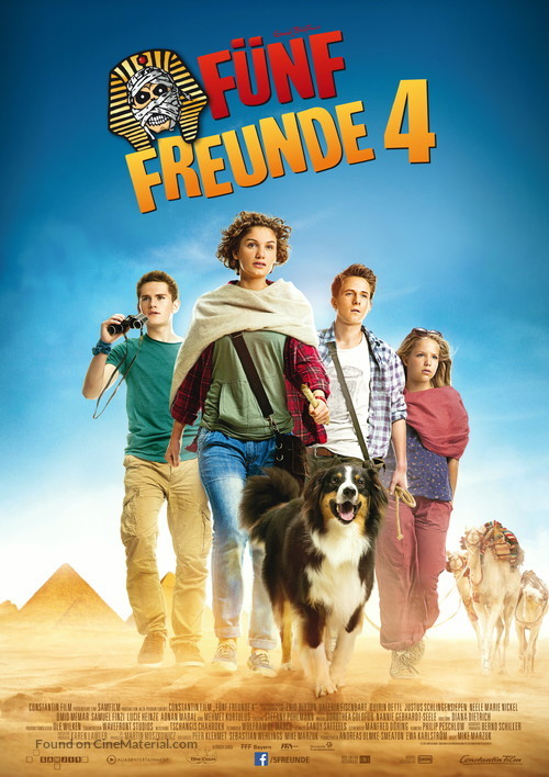 F&uuml;nf Freunde 4 - German Movie Poster