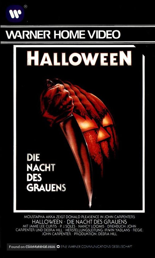 Halloween - German Movie Cover