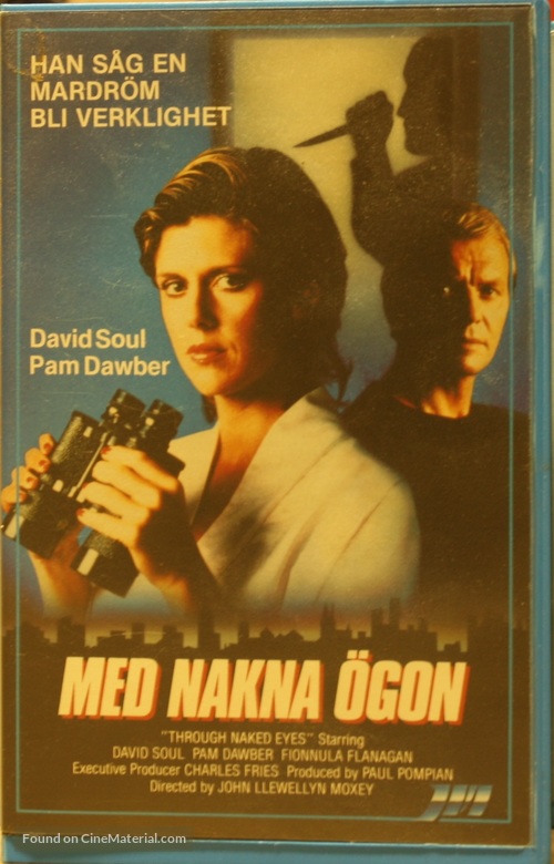 Through Naked Eyes - Swedish VHS movie cover