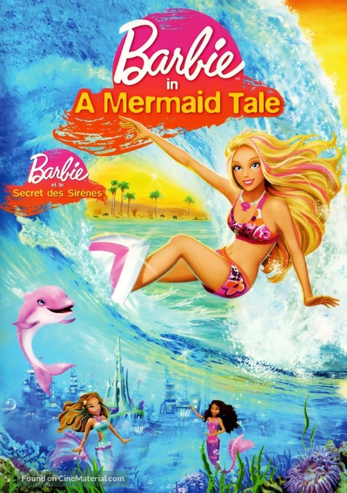Barbie in a Mermaid Tale - Canadian DVD movie cover