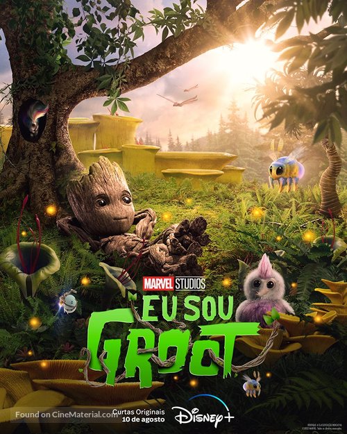 &quot;I Am Groot&quot; - Brazilian Movie Poster