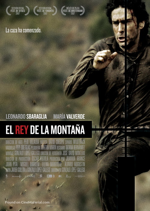 El rey de la monta&ntilde;a - Spanish Movie Poster