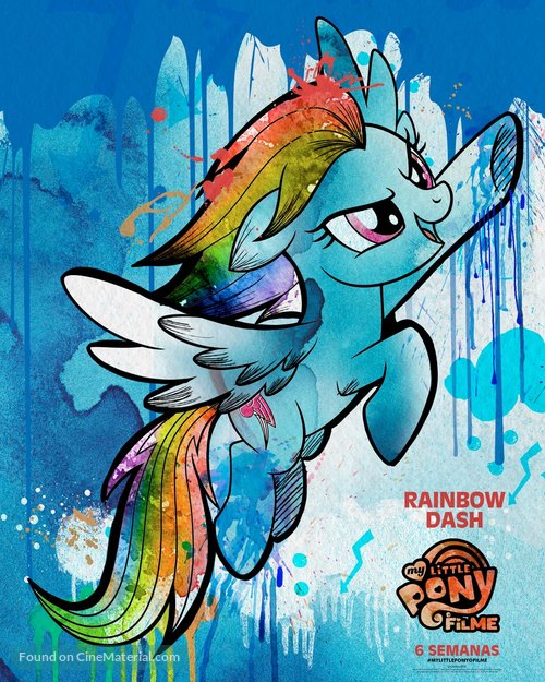 My Little Pony : The Movie - Brazilian Movie Poster