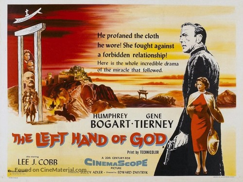 The Left Hand of God - British Theatrical movie poster