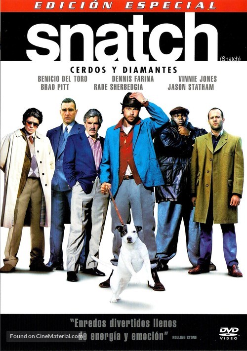 Snatch - Argentinian DVD movie cover