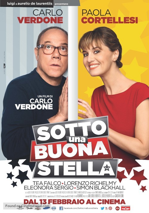 Sotto una buona stella - Italian Movie Poster