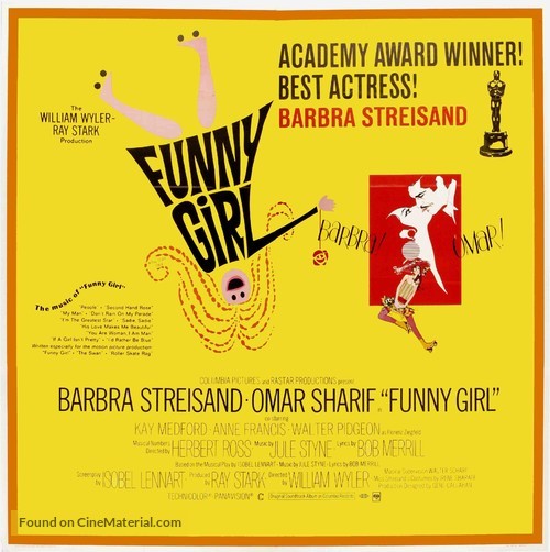 Funny Girl - Theatrical movie poster