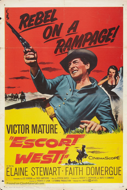Escort West - Movie Poster