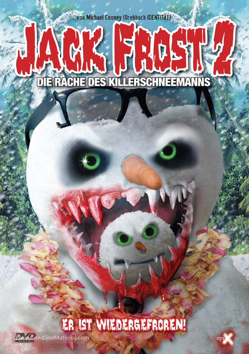 Jack Frost 2: Revenge of the Mutant Killer Snowman - German poster