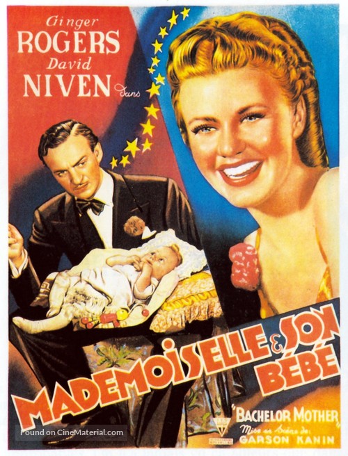 Bachelor Mother - Belgian Movie Poster