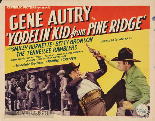 Yodelin&#039; Kid from Pine Ridge - Movie Poster