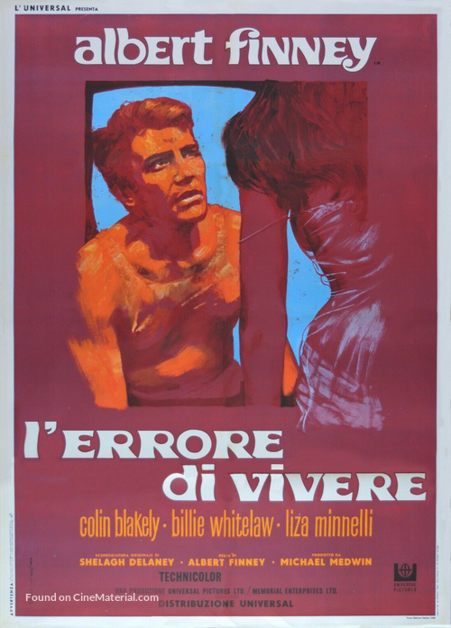 Charlie Bubbles - Italian Movie Poster