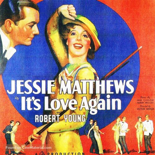 It&#039;s Love Again - British Movie Poster