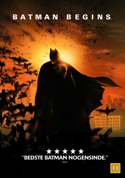 Batman Begins - Danish Movie Cover