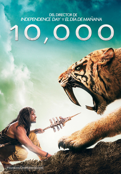10,000 BC - Spanish Movie Cover