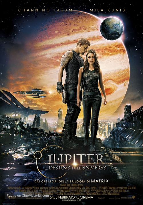 Jupiter Ascending - Italian Movie Poster