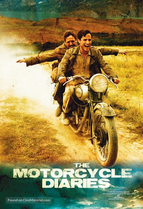 Diarios de motocicleta - Australian Movie Poster